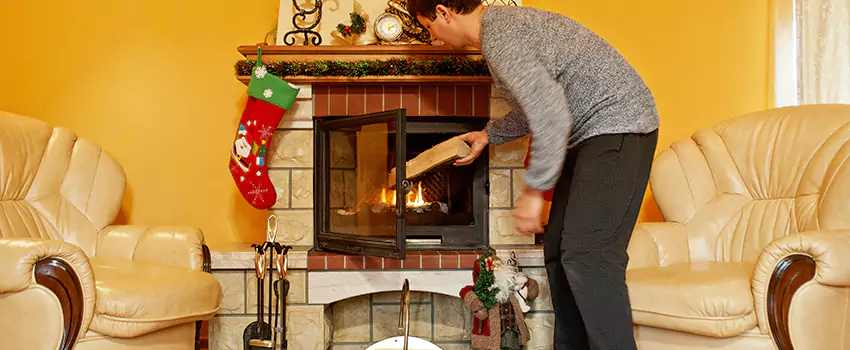 Gas to Wood-Burning Fireplace Conversion Services in Eastvale, California