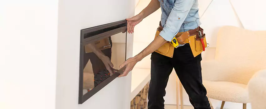 Metal Fireplace Installation in Eastvale, California