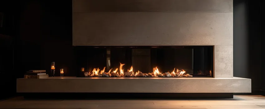 Gas Fireplace Ember Bed Design Services in Eastvale, California