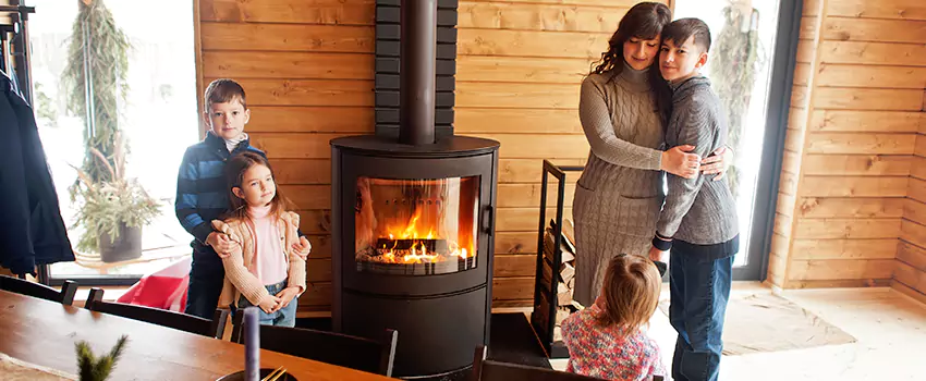 Morso Cast Iron Fireplace Insert Installation in Eastvale, California