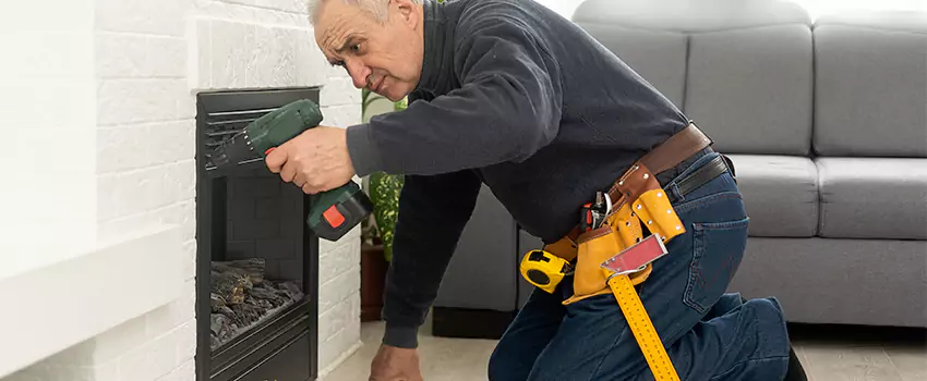 New Indoor Fireplace Installation in Eastvale, California