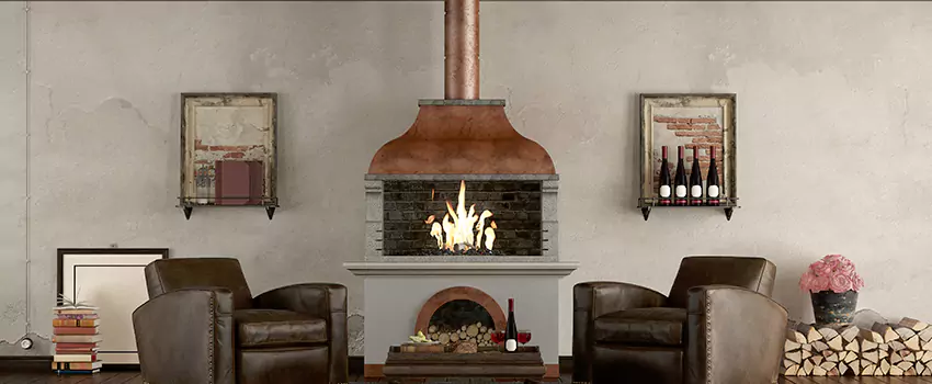 Thelin Hearth Products Providence Pellet Insert Fireplace Installation in Eastvale, CA