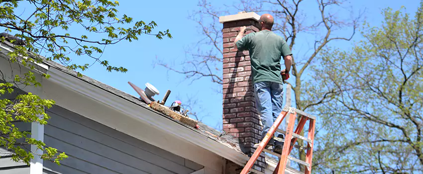 Vinyl and PVC Chimney Flashing Installation in Eastvale, CA
