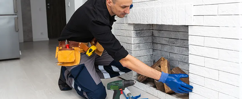 Fireplace Damaged Damper Frame Repair Services in Eastvale, California
