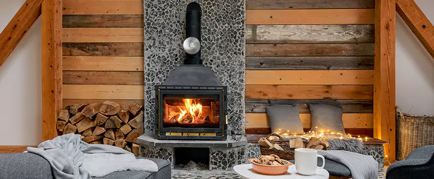Thelin Hearth Products Direct Vent Gas Stove Fireplace Inspection in Eastvale, California